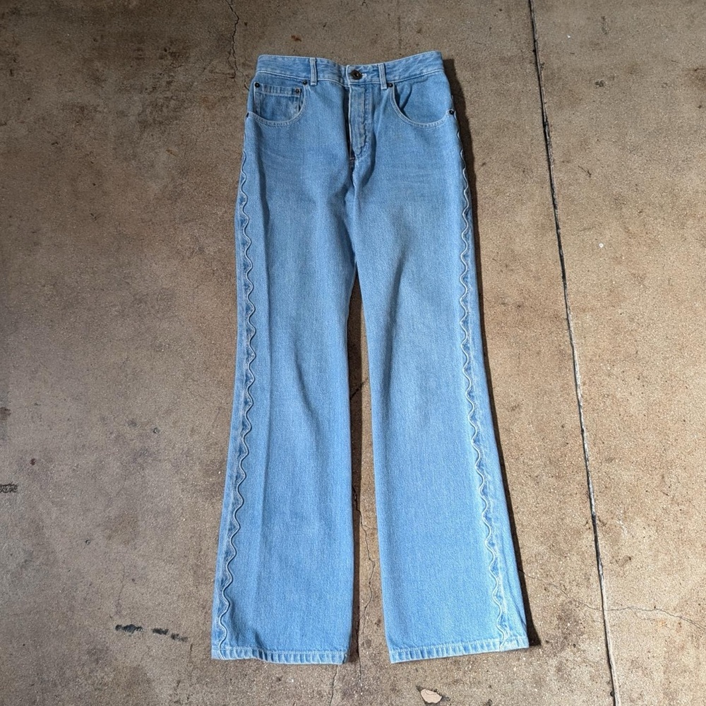 Chloe Scalloped Edge Jeans